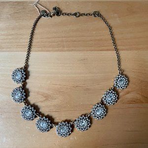 J. Crew Crystal Clusters Necklace